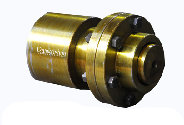 Break Drum With Flange Flexible Gear  Coupling